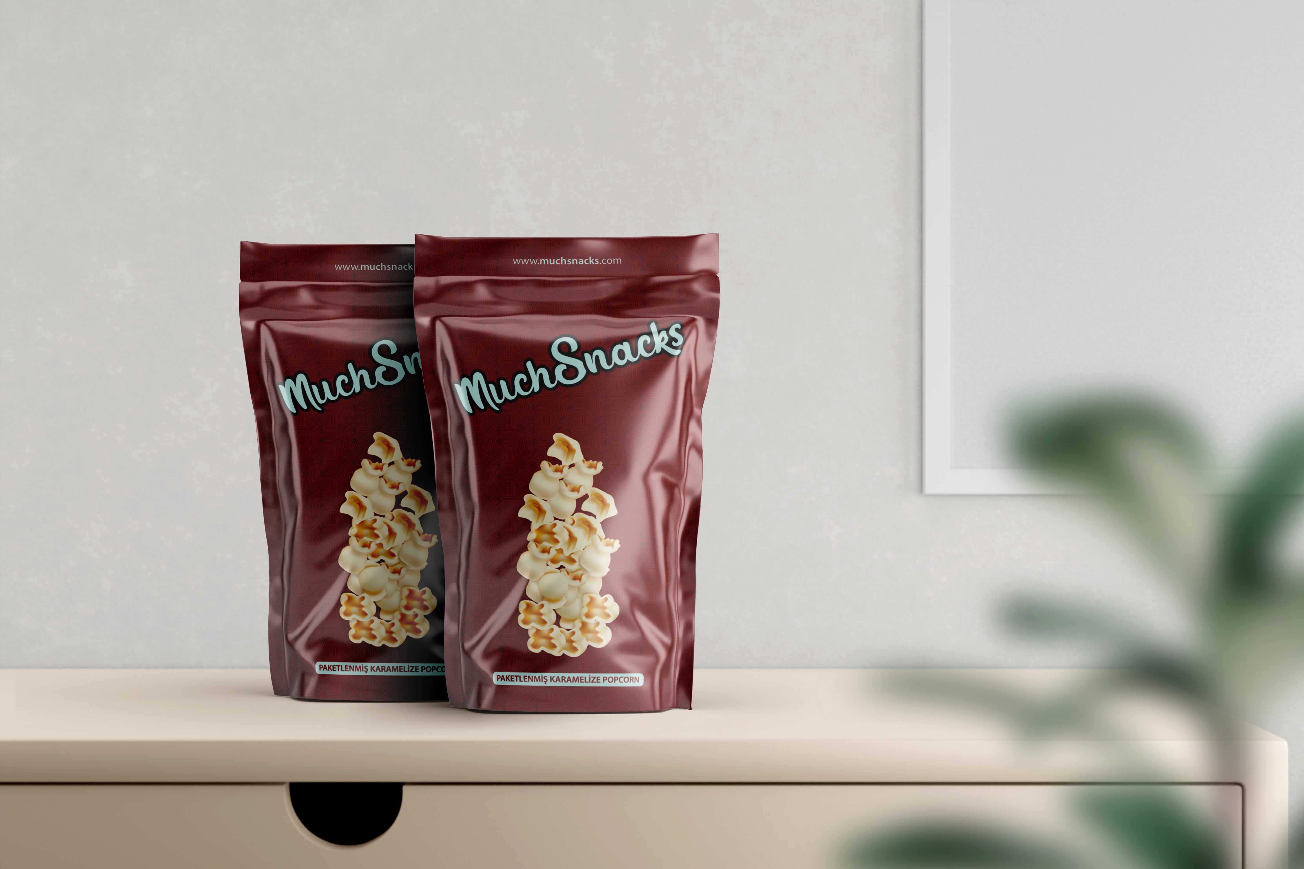 Muchsnacks Package Design